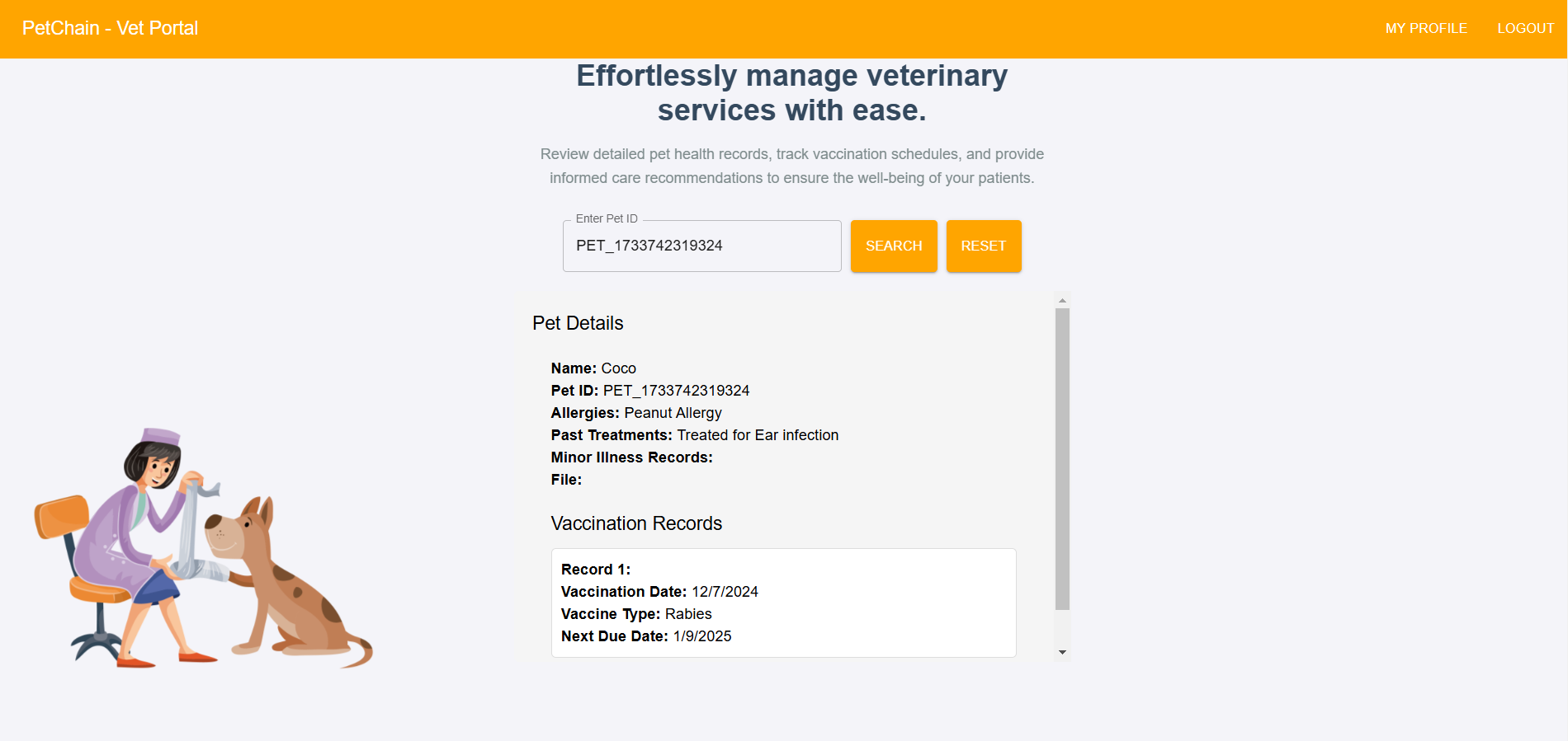 Vet Portal